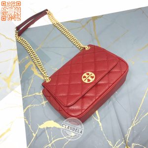 TORY BURCH Willa Small Shoulder Bag Redstone