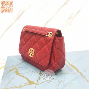 TORY BURCH Willa Small Shoulder Bag Redstone