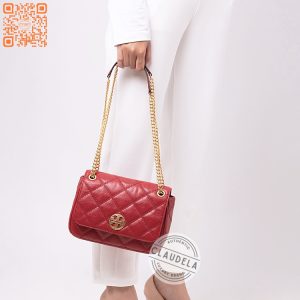 TORY BURCH Willa Small Shoulder Bag Redstone