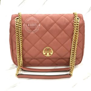 TORY BURCH Willa Shoulder Bag in Toasted Peacan