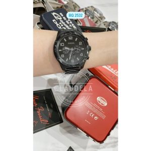 FOSSIL Brox Multifunction Black Stainless Steel Men's Watch (BQ2532)