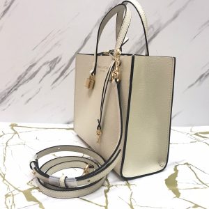 Marc Jacobs Grind Mini Tote in Marshmallow
