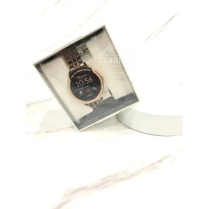 FOSSIL Gen 5E Smartwatch in Rose Gold Stainless with Crystal Accents - FTW6073 (Sealed Box) with COPY RECEIPT