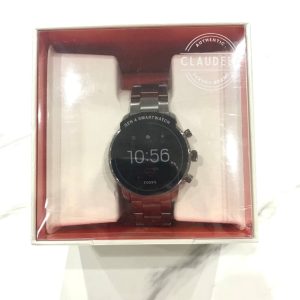FOSSIL Gen 4 Explorist HR Smartwatch in Smoke Stainless - FTW4012 (Sealed Box)