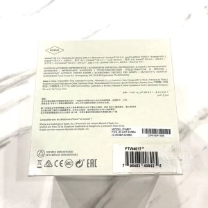 FOSSIL Gen 4 Explorist HR Smartwatch in Black Leather  - FTW4017 (Sealed Box)