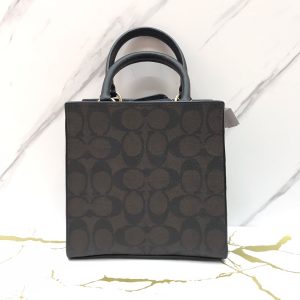 Coach Pepper Mini Crossbody in Signature Brown Black