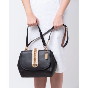 COACH Faye Chain Elevation Carryall in Black