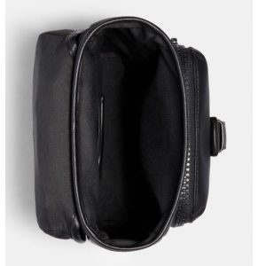 COACH Men's Ranger Mini Sling Pack in Black Leather
