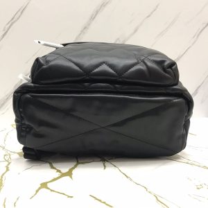 Marc Jacobs Quilted Leather Backpack Bag in Black