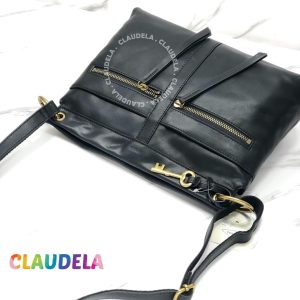 FOSSIL Caitlyn Crossbody in Black Leather