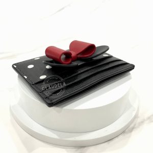 KATE SPADE x Disney New York Minnie Card Holder in Black Multi