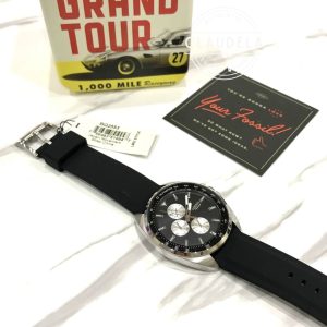 FOSSIL Autocross Multifunction Black Silicone Men’s Watch (BQ2553)