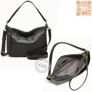 FOSSIL Skylar Crossbody in Black Leather