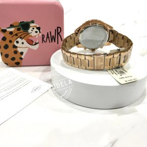 FOSSIL Modern Courier Chronograph Rose-Gold-Tone Stainless Steel Women’s Watch (BQ3377)