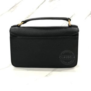 TORY BURCH Britten Mini Top Handle Bag in Black
