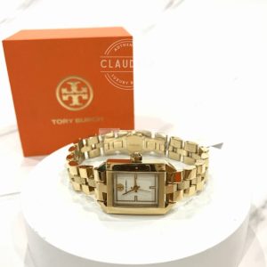 TORY BURCH Dalloway Ivory Dial Ladies Women’s Watch (TBW1100)