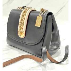 COACH Faye Chain Elevation Carryall in Black