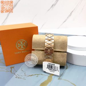 TORY BURCH Reva Rose Gold Tone Stainless Steel Watch (TBW4028)