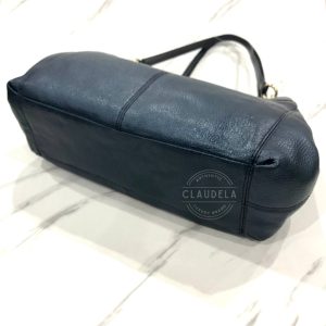 COACH Lexy Shoulder Bag in Metallic Denim