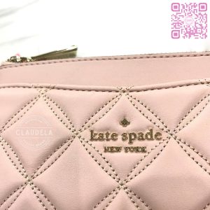 KATE SPADE Natalia Long Slim Card Holder in Rose Smoke