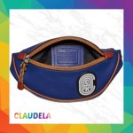 COACH Rivington Men Belt Bag in Sports Blue Multi with Reflective Patch