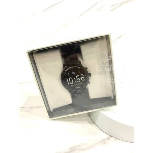 FOSSIL Gen 5 Men Smartwatch Carlyle HR in Black Silicone - FTW4025 (Sealed Box)