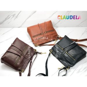 FOSSIL Caitlyn Crossbody in Black Leather