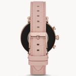 MICHAEL KORS Gen 4 Sofie HR Smartwatch in Pink Croc-Embossed Silicone - MKT5068 (Sealed Box)