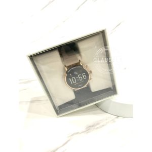 FOSSIL Gen 5 Julianna HR Smartwatch in Blush Leather with Crystal Accents - FTW6054 (Sealed Box)