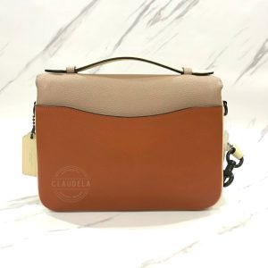 COACH Cassie Crossbody in Colorblock Ginger Multi