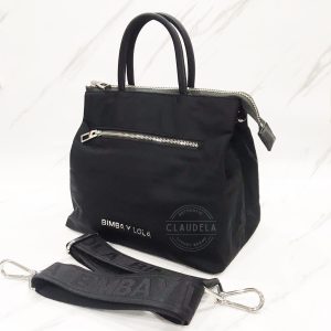 BIMBA Y LOLA Women M Tote Bag in Black