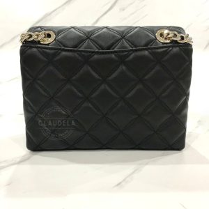 KATE SPADE Natalia Flap Small Convertible Shoulder Bag in Black