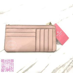 KATE SPADE Natalia Long Slim Card Holder in Rose Smoke