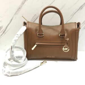 Michael Kors Carine Satchel Medium in Luggage