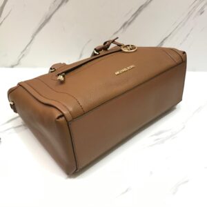 Michael Kors Carine Satchel Medium in Luggage