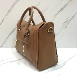 Michael Kors Carine Satchel Medium in Luggage