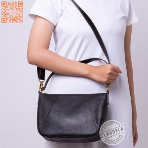 FOSSIL Skylar Crossbody in Black Leather