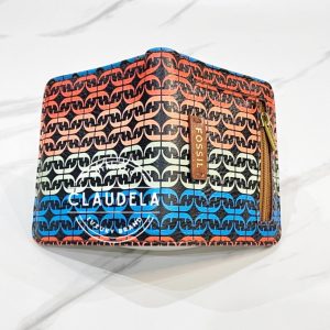 FOSSIL Madison Bifold Wallet in Signature Multi Color
