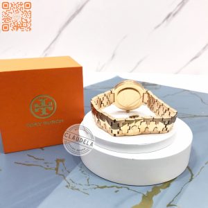 TORY BURCH Reva Rose Gold Tone Stainless Steel Watch (TBW4028)