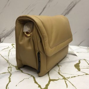 Marc Jacobs Mini Pillow Bag Leather in Beige