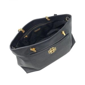 TORY BURCH Britten Satchel in Black