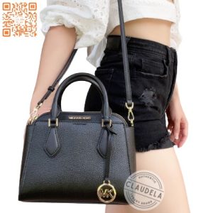 MICHAEL KORS Small Daria 2 In 1 Satchel Bag In Black