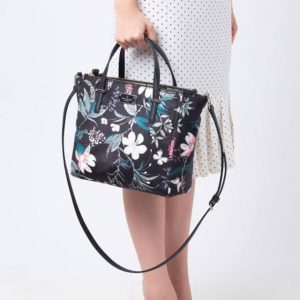 KATE SPADE Wilson Road Alyse Satchel Medium In Botanical Floral