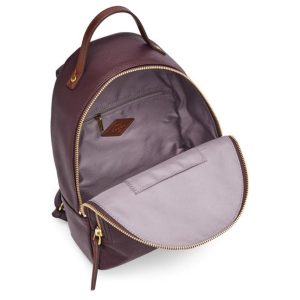 FOSSIL Felicity Backpack in Dark Maroon (Fig) Leather