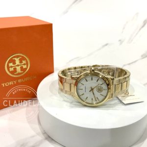 TORY BURCH Women’s Collins Bracelet Watch Gold (TBW1300)