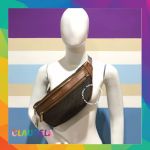 MICHAEL KORS Kenly Medium Waist Pack / Belt Bag in Signature Brown