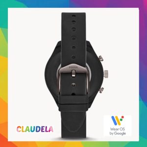 FOSSIL Gen 4 Sports Smartwatch 41mm in Black Silicone Refurbished – FTW6024J (Open Box)