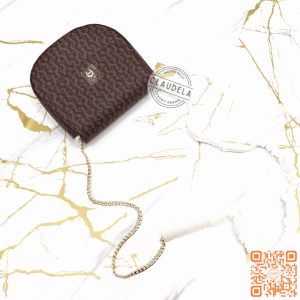AIGNER Ava Small Crossbody in Signature Brown