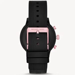 MICHAEL KORS Gen 4 MKGO Smartwatch in Black Pink Silicone – MKT5111 (Sealed Box)