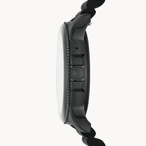 FOSSIL Gen 5E Men Smartwatch in Black Silicone (FTW4047)